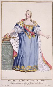 María Teresa (1717-80) Emperatriz de Austria, de 